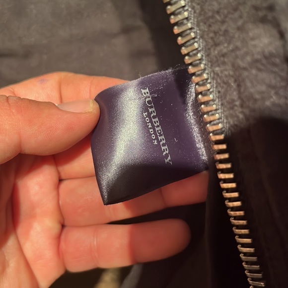 Burberry black  jacket size 12 women - Picture 7 of 16